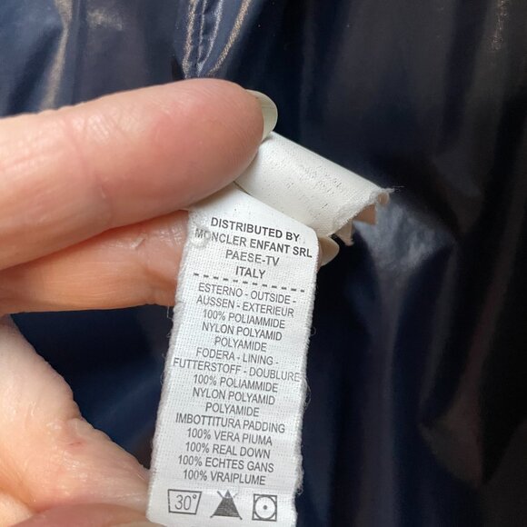 Moncler Girls' Hooded Long Down Jacket - Picture 10 of 16